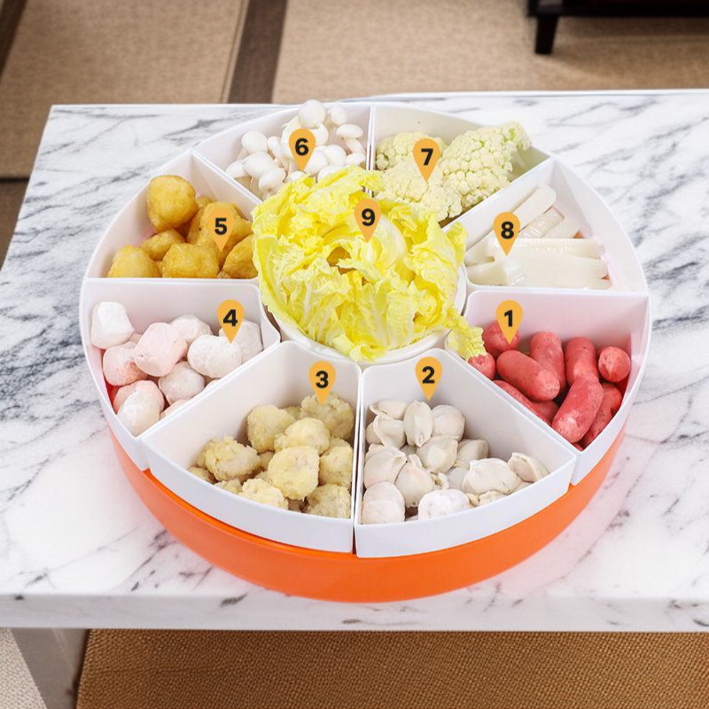 グルグル回転野菜のアスファルト盛り合わせ