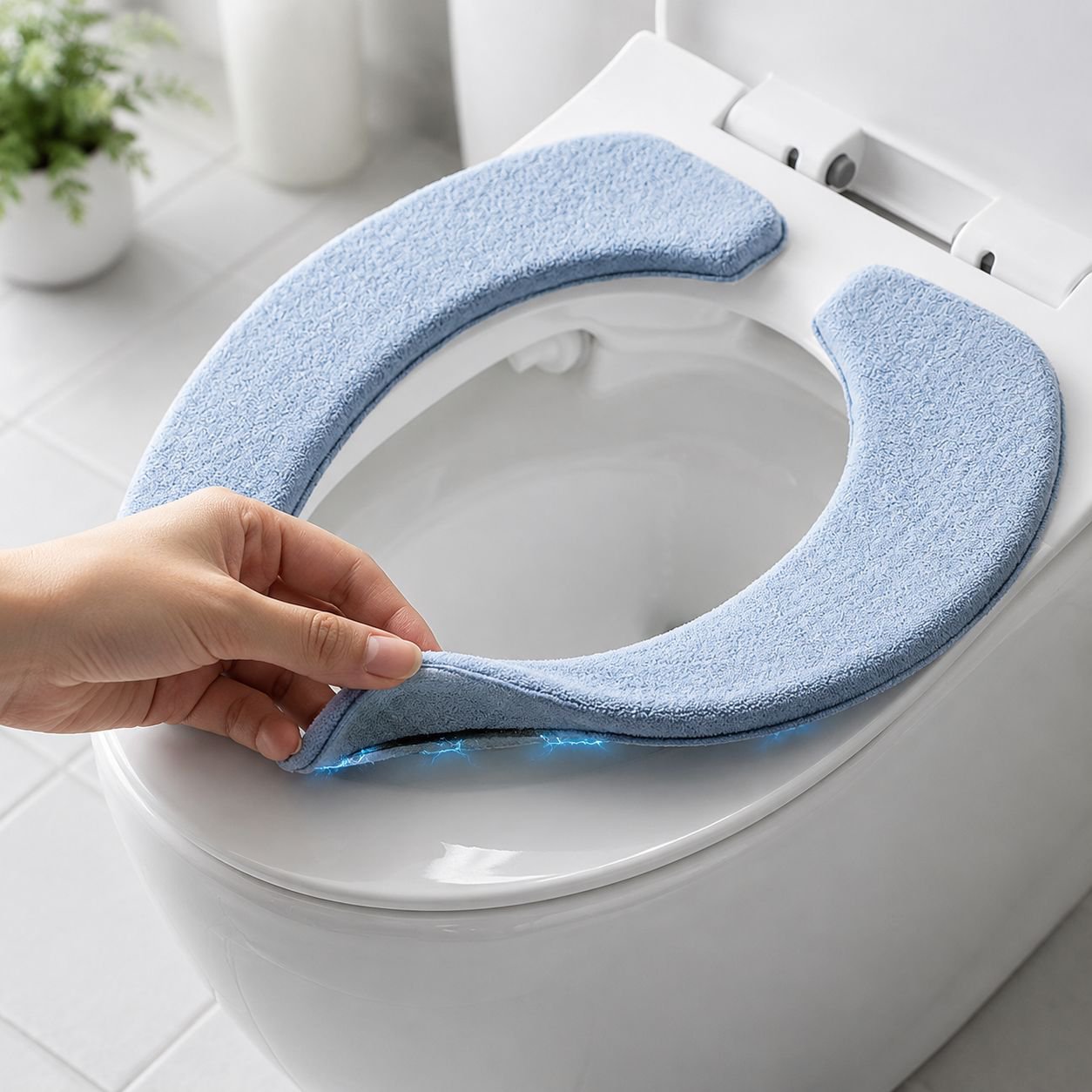 オールシーズン粘着防水ぬいぐるみ便座カバー