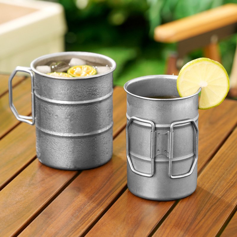 摺疊水杯隨身咖啡杯露營飲水專用