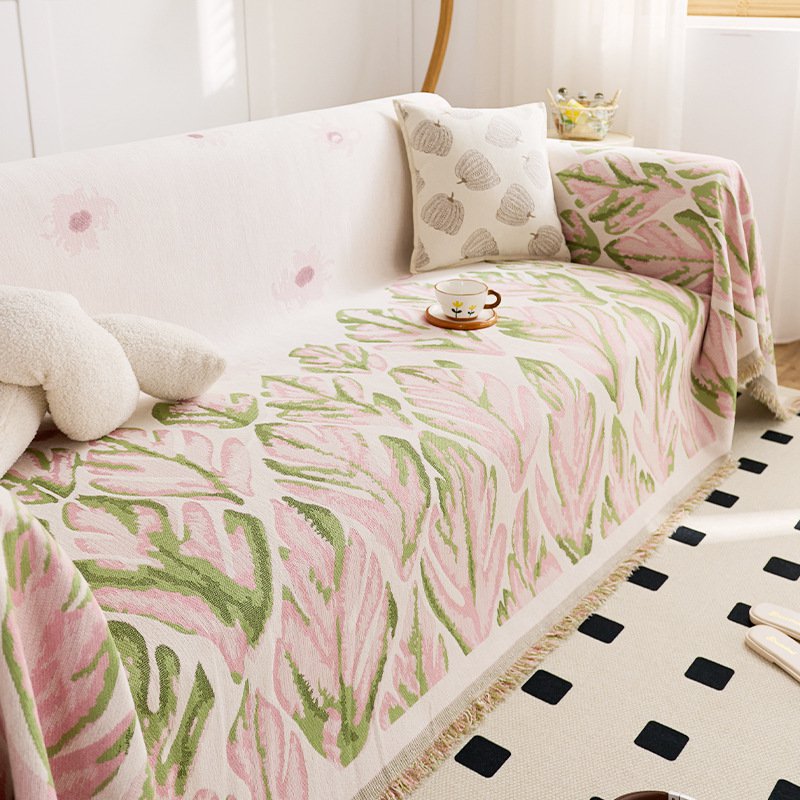 鄉村風花卉圖案沙發套