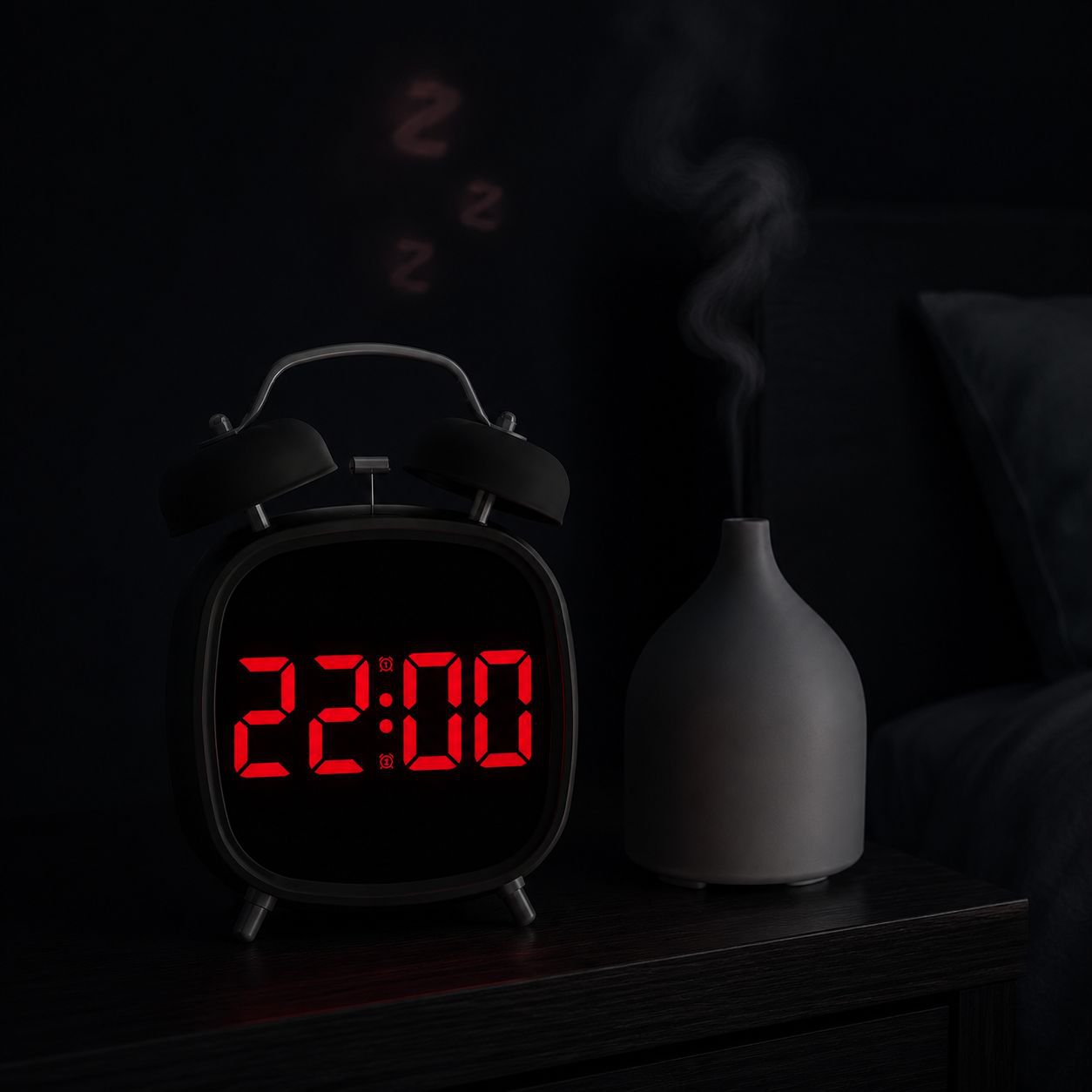 Multifunctional alarm clock with strong ringing bell
