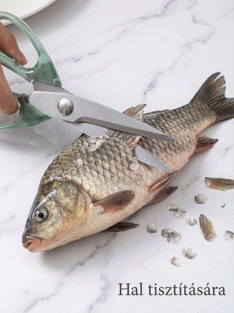 Konyhai olló tartós anyagból