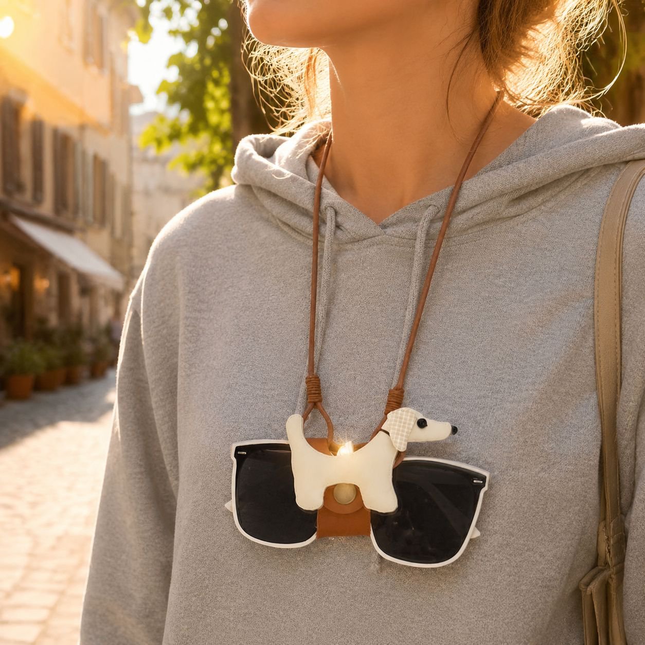 Niedlicher Cartoon Hund Brillenhalter