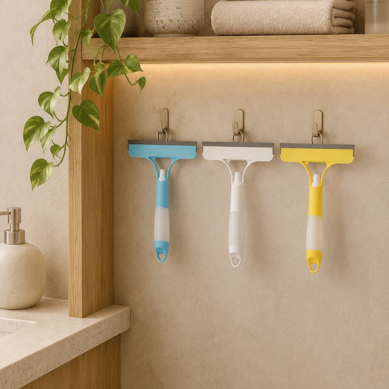 Detachable and washable screen cleaning brush