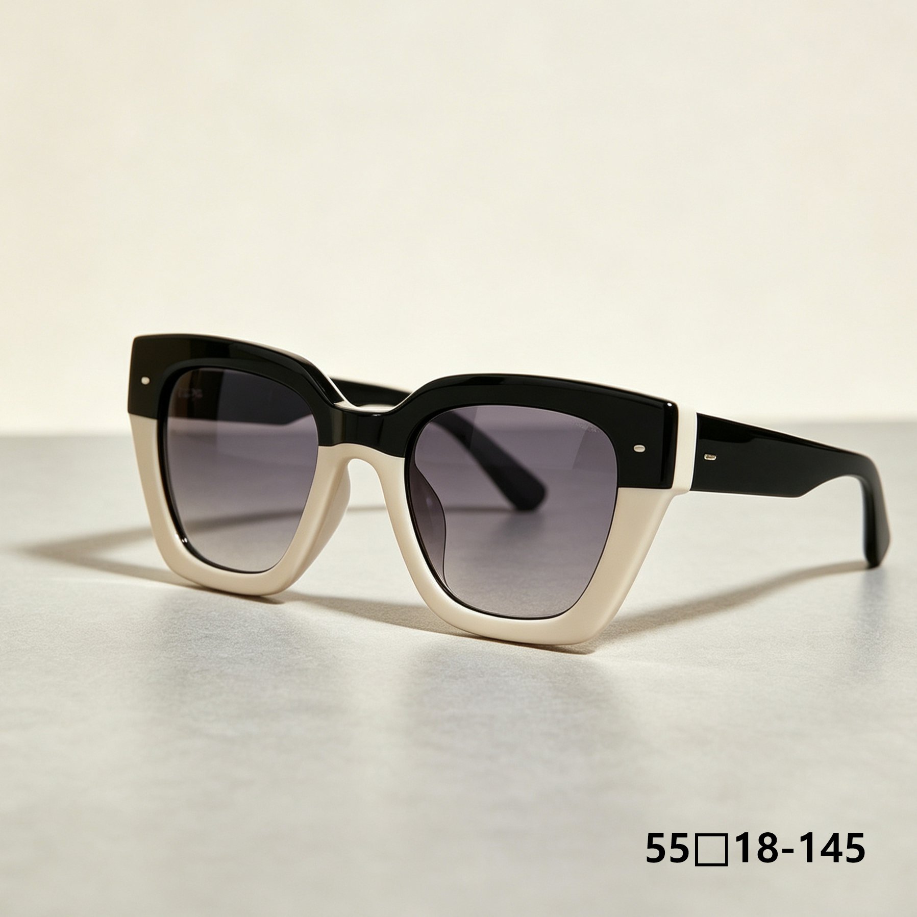 Classic sunglasses on a white background