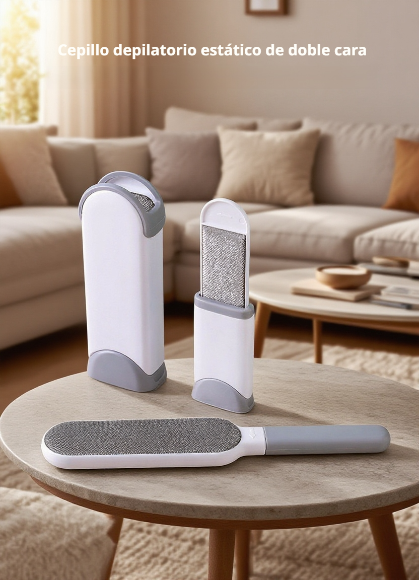 Rodillo quitapelusas adhesivo para eliminar pelos de ropa