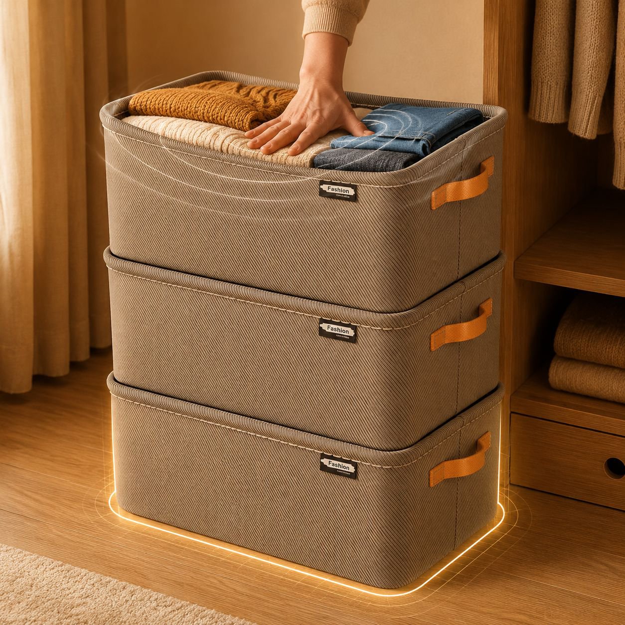 Thickened Steel Frame Storage Box