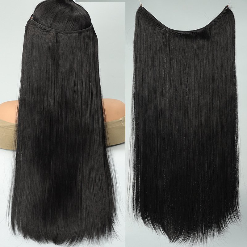 ผู้หญิงที่สวมผมต่อ