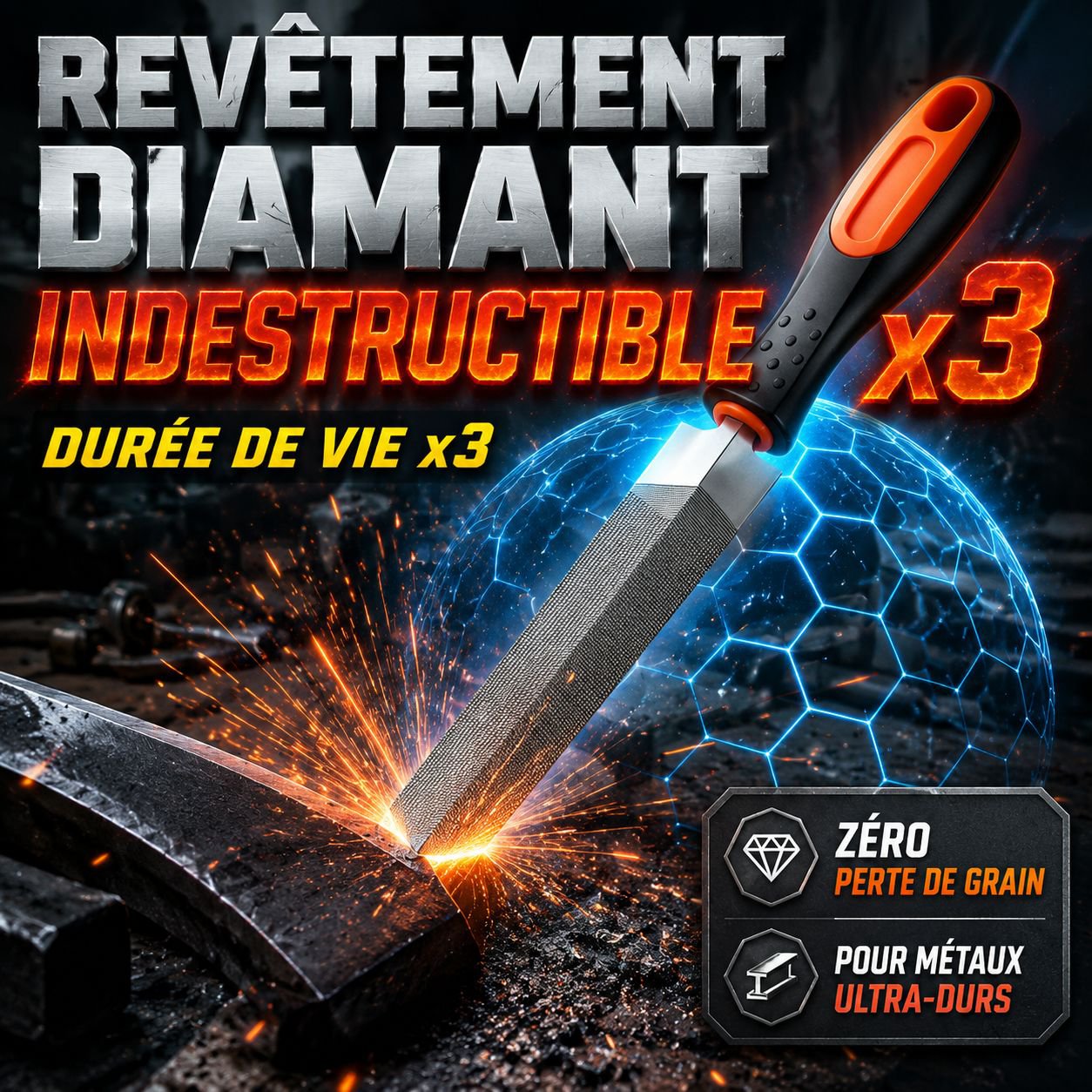 Affûteur multifonction diamanté pour couteaux et scies