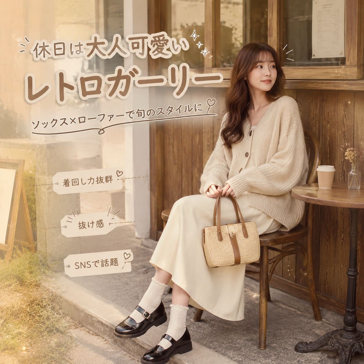 夏・ハイウエスト 小柄さん向けプリーツAラインスカート 黒 ミディ丈