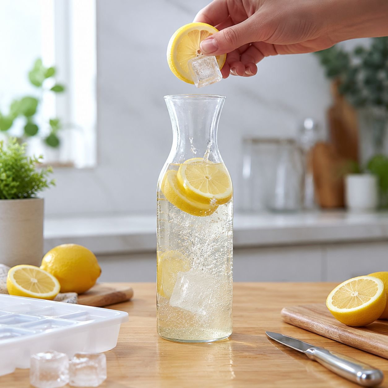 1500ml square transparent plastic juice jug with sealing flip lid, water bottle, milk, coffee, and b