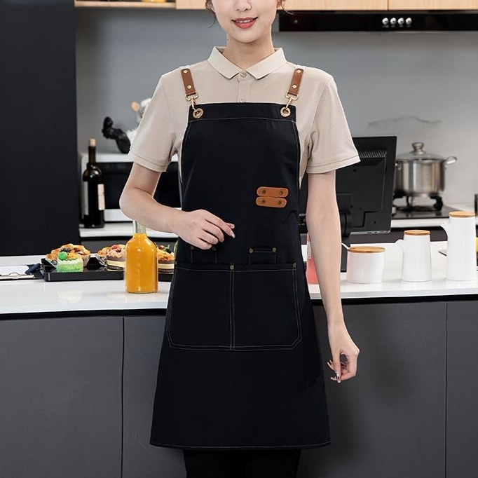 女士防水帆布圍裙