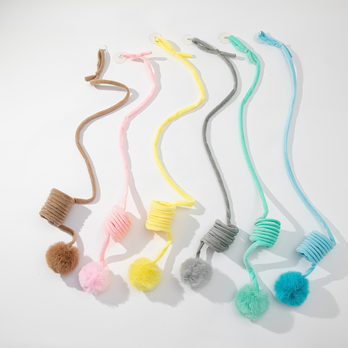 彈簧毛絨逗貓棒