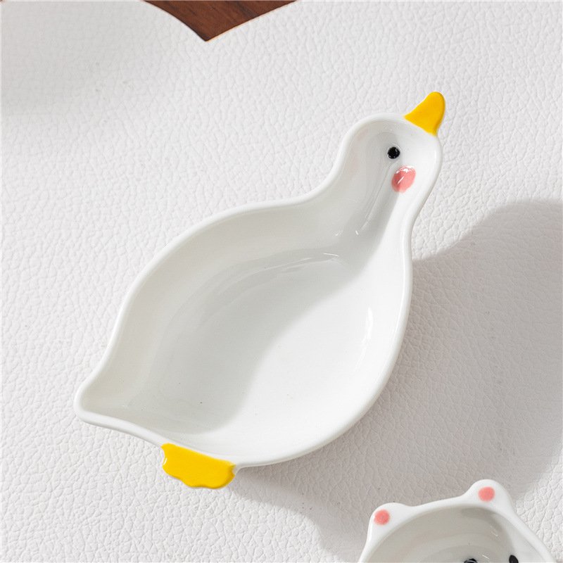 Creative Animal Small Ceramic Snack Plate