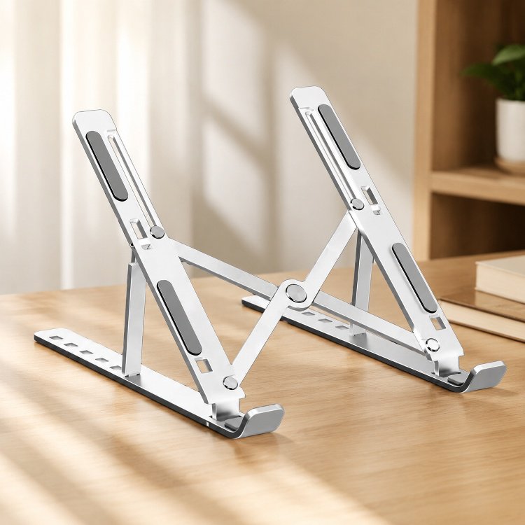 Monitor stand with storage space underneath