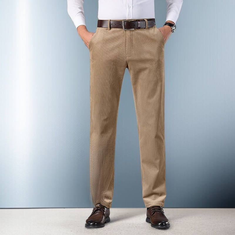 링클프리 기능의 겨울 코듀로이 팬츠