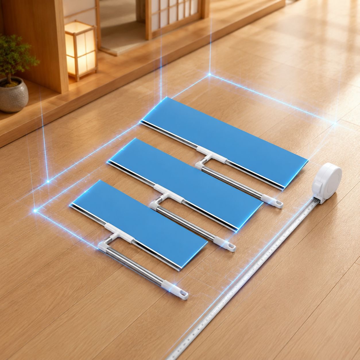家庭用窓クリーナーブラシ 二重窓専用設計