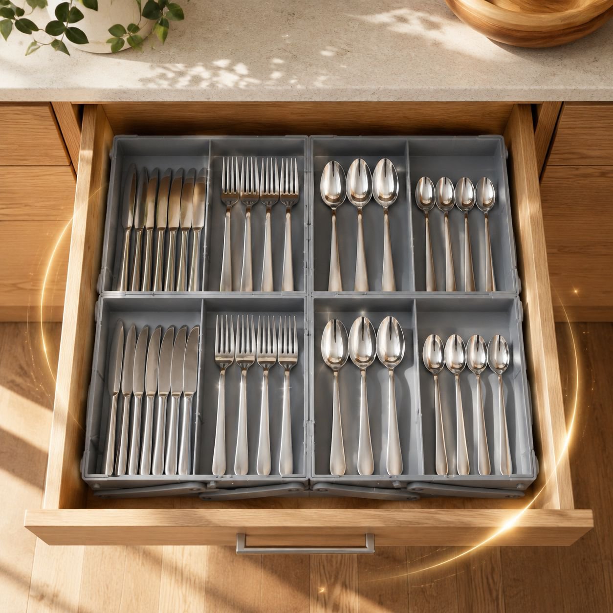 Jewelry Organizer Foldable Cosmetic Box