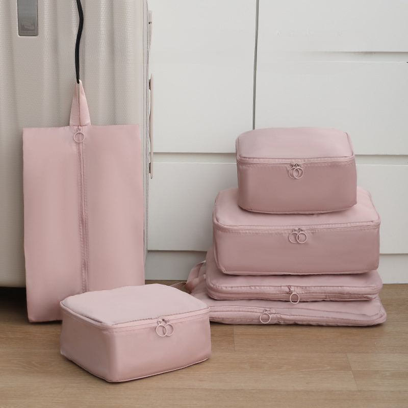 行李箱收納袋使用示意