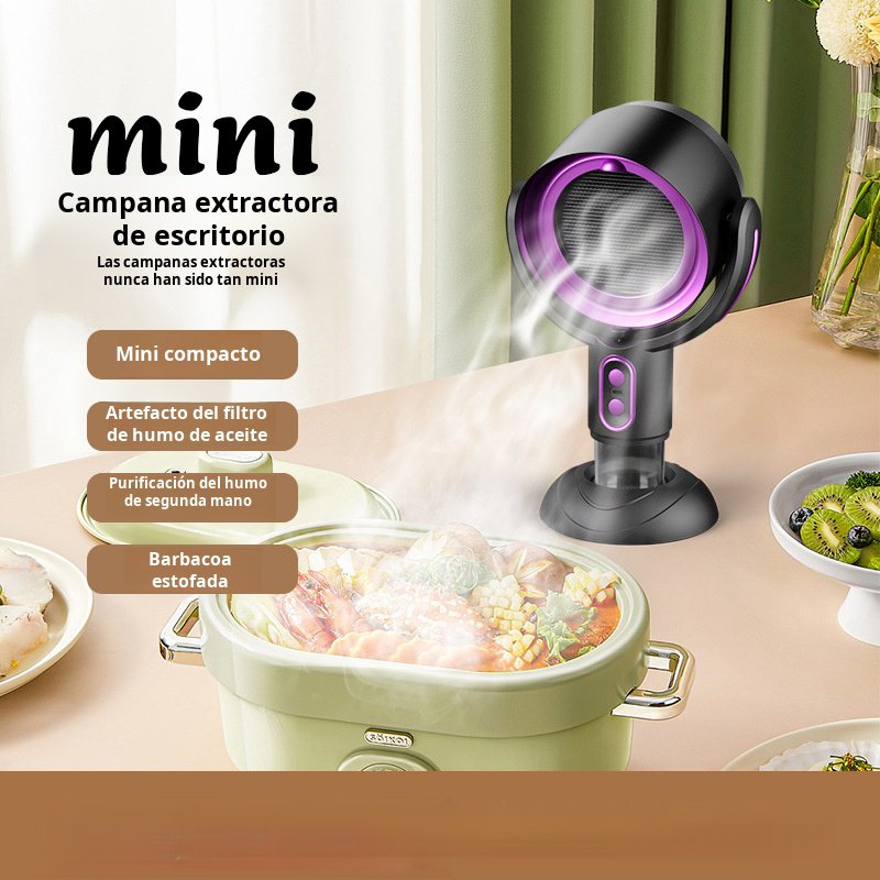 Nuevo mini extractor de humo de escritorio