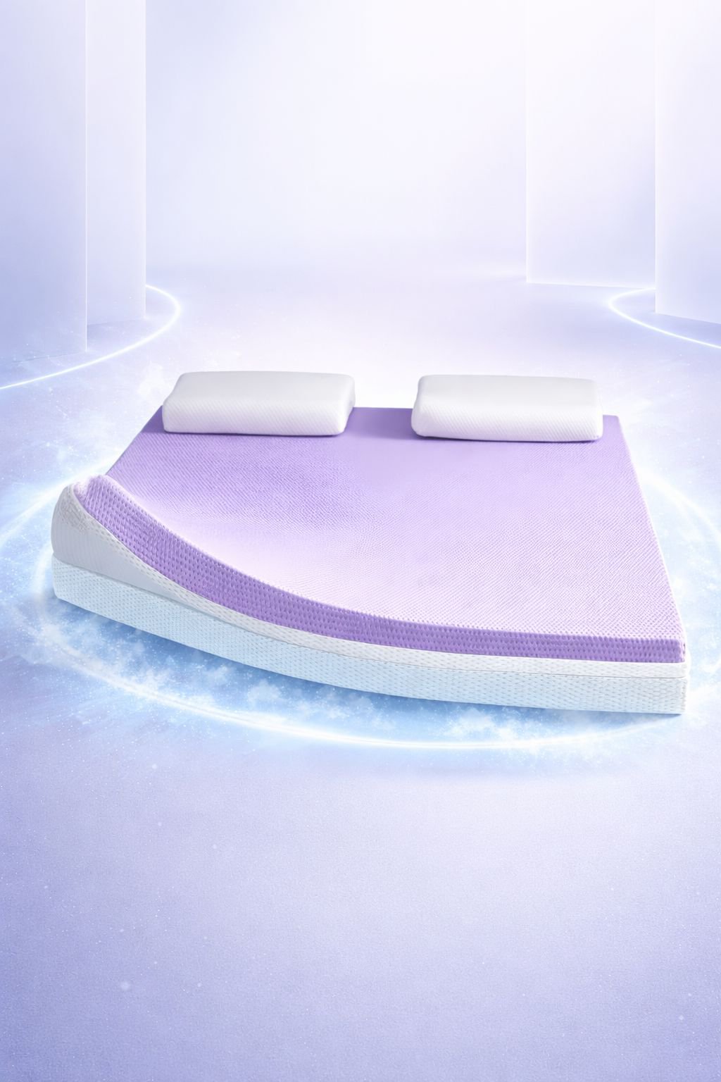 Soft and supportive memory foam mattress cover