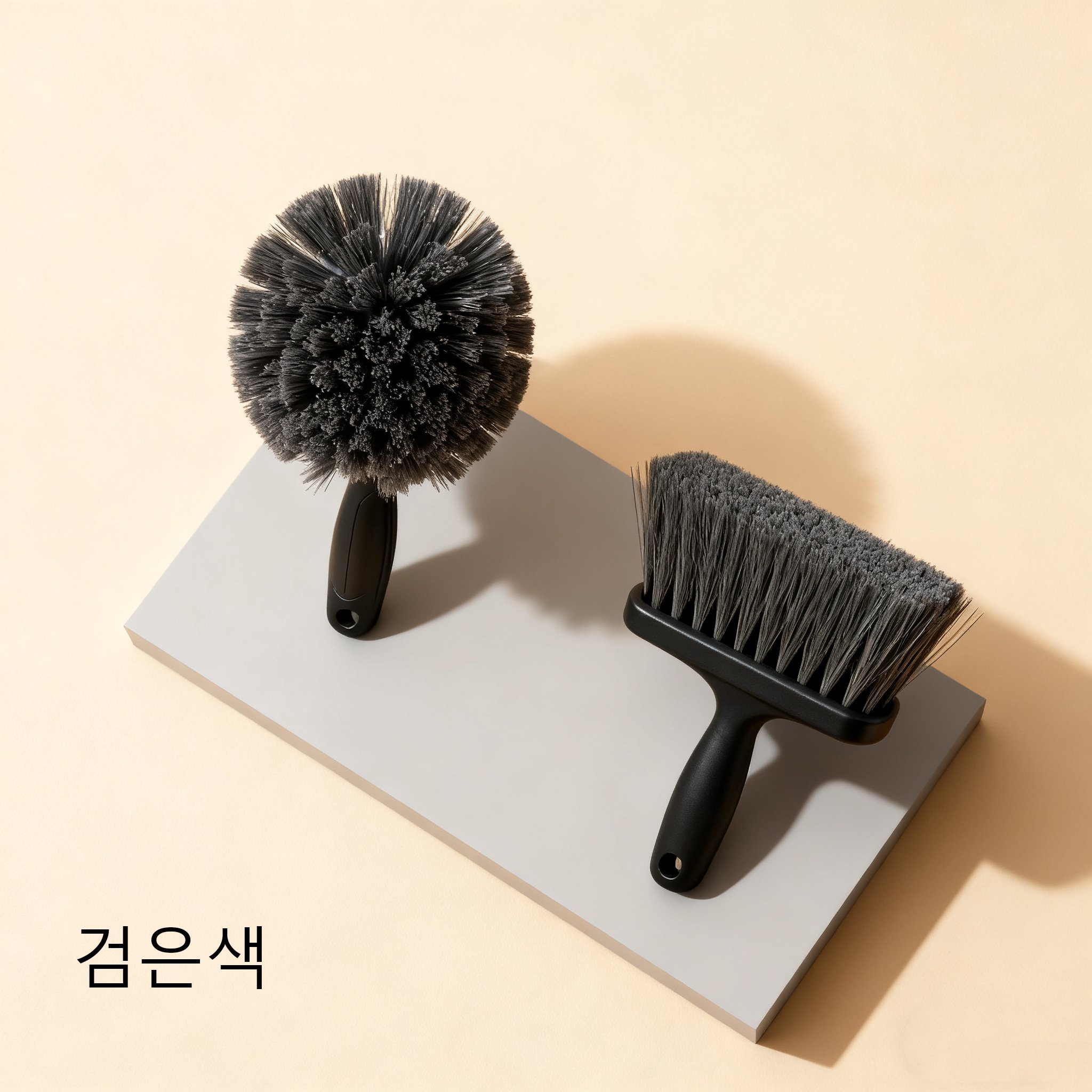 바닥 청소용 도구 사용 예시 이미지