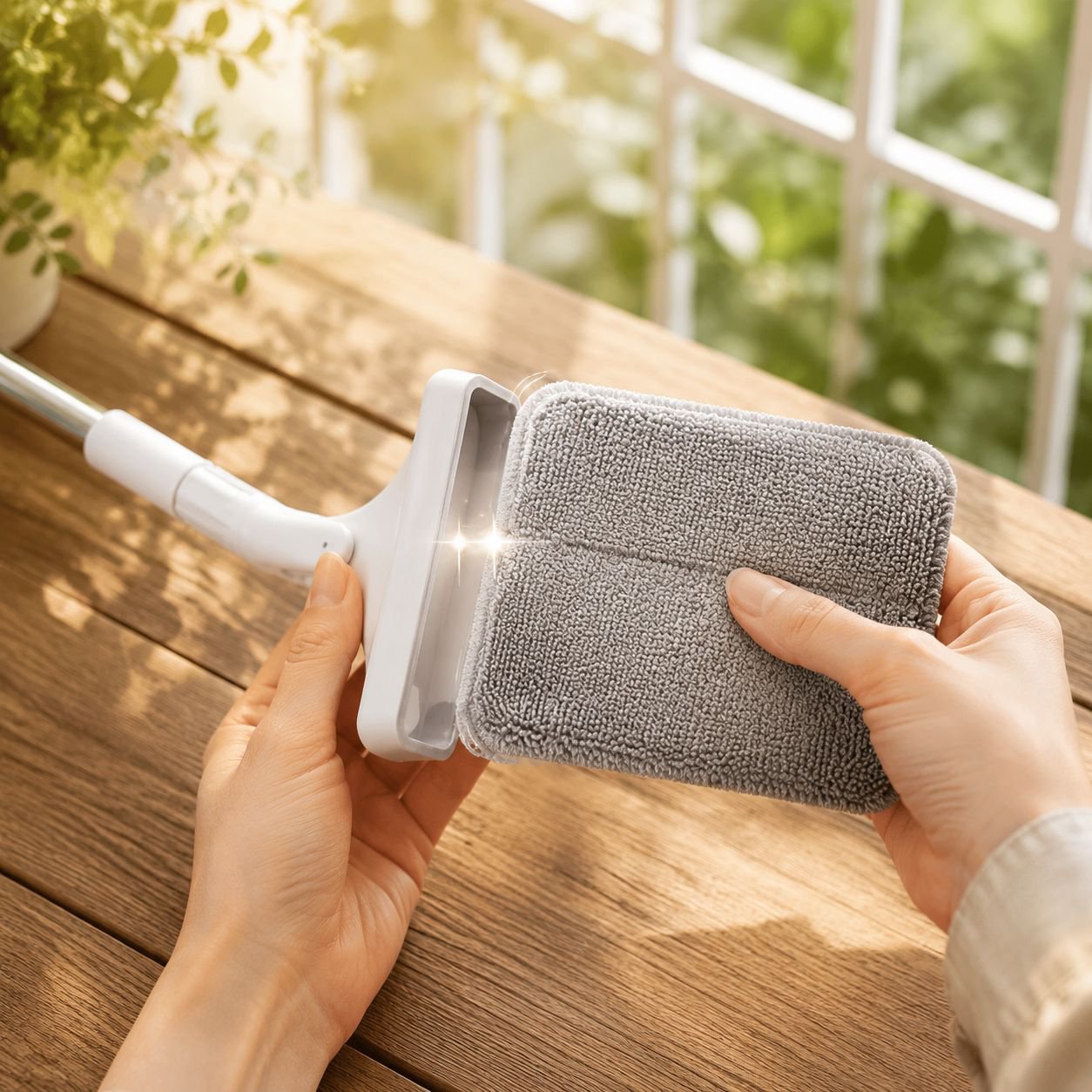 Praktischer Lazy-Mopp für schnelles Putzen