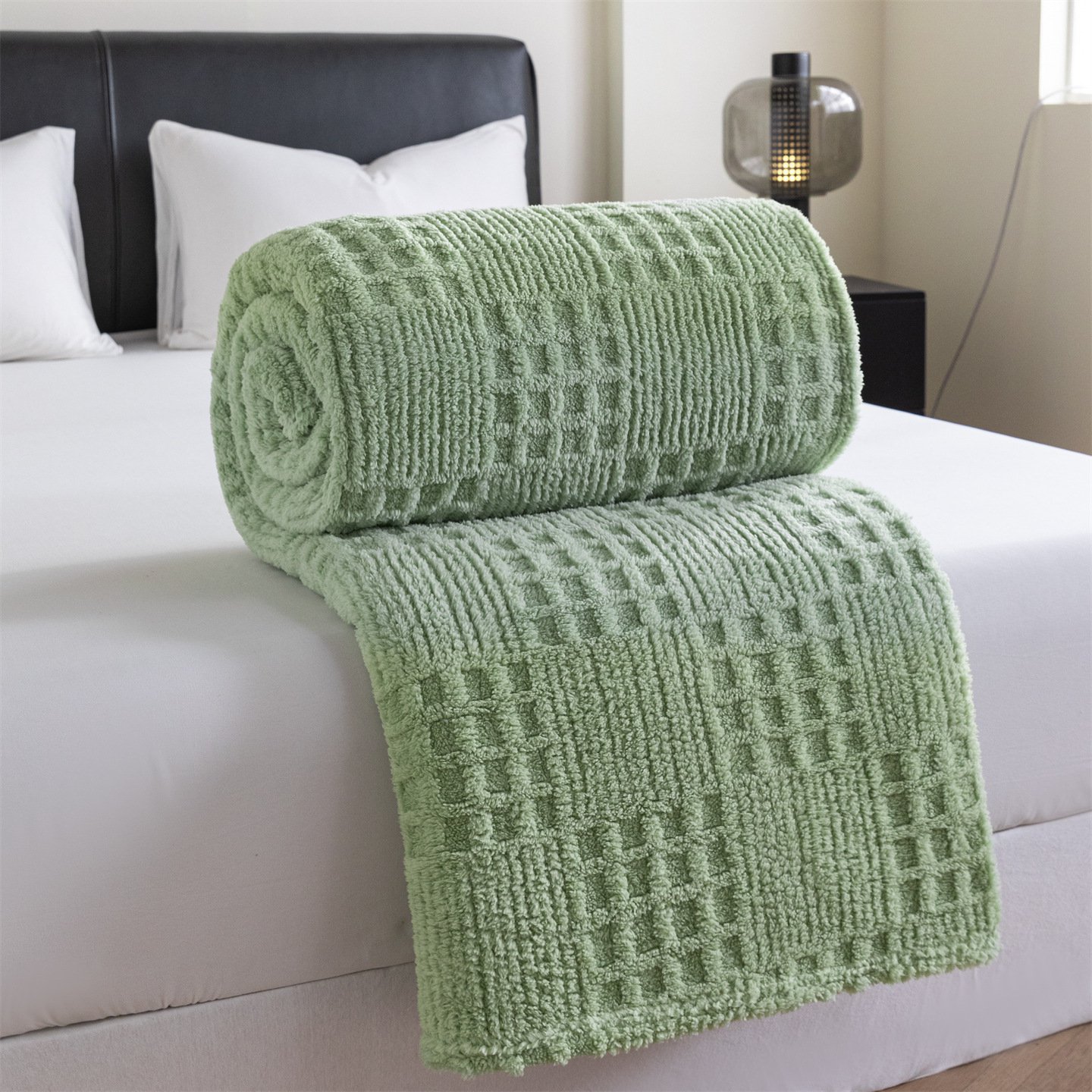 Heavyweight Waffle Blanket