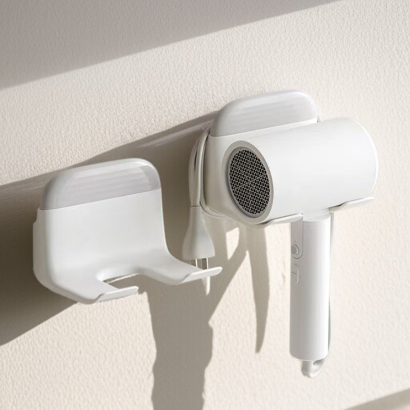 화장실 다용도 수납선반 벽걸이 설치 모습