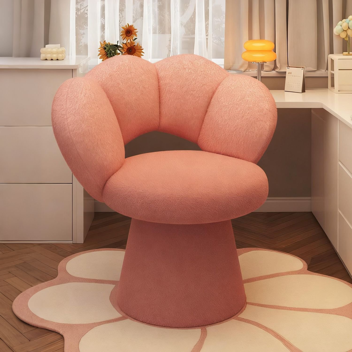 Nordischer Schminktisch-Stuhl für das Schlafzimmer