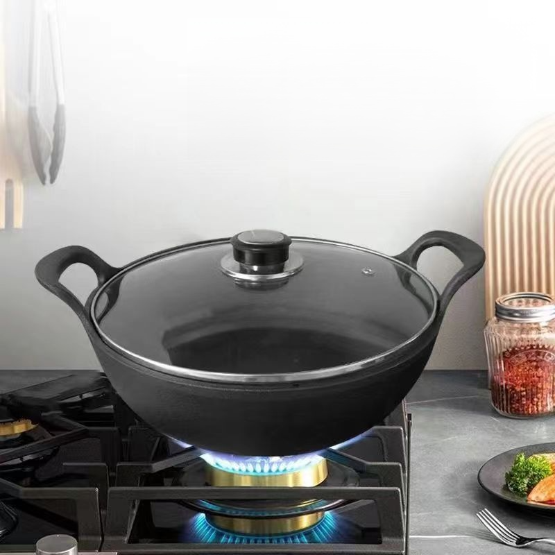  กระทะเหล็กหล่อสำเร็จรูป