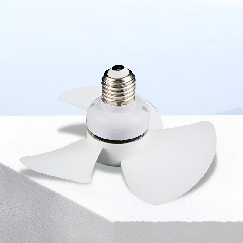 Mini Strong Wind Fan Bulb for Study and Accommodation
