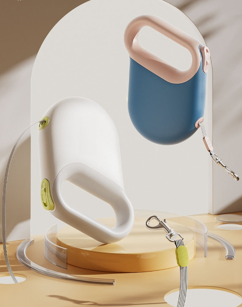 반사되는 강아지 자동 안전 리드줄