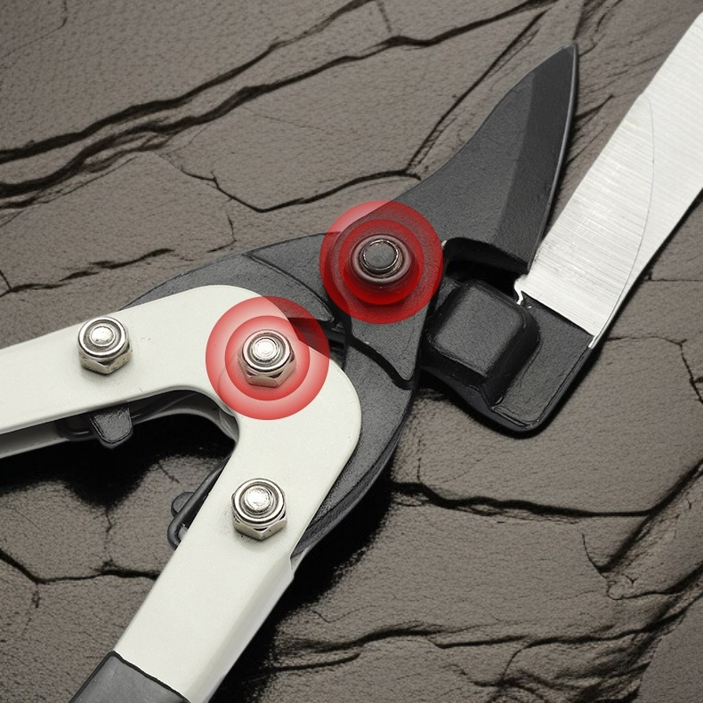 Juego de tijeras profesionales para metal, corte fácil de perfiles y paneles