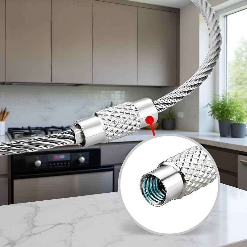 Durable Metal Strap for Furniture Safety