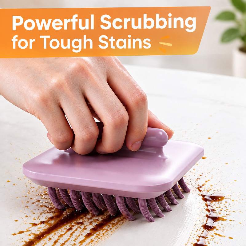 Multifunctional U-shaped Double-sided Cleaning Brush