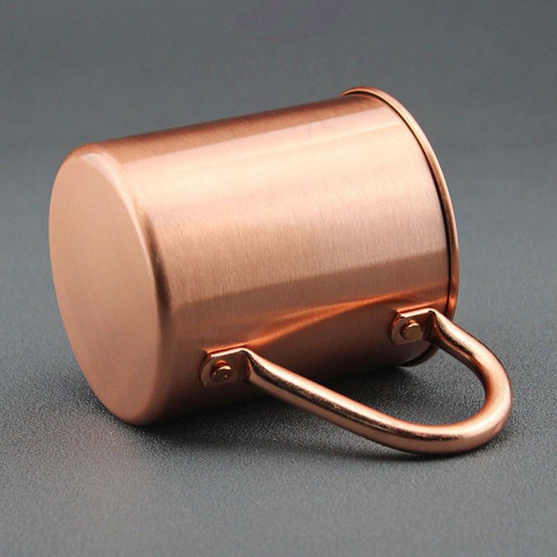 copper water cups and beer cups