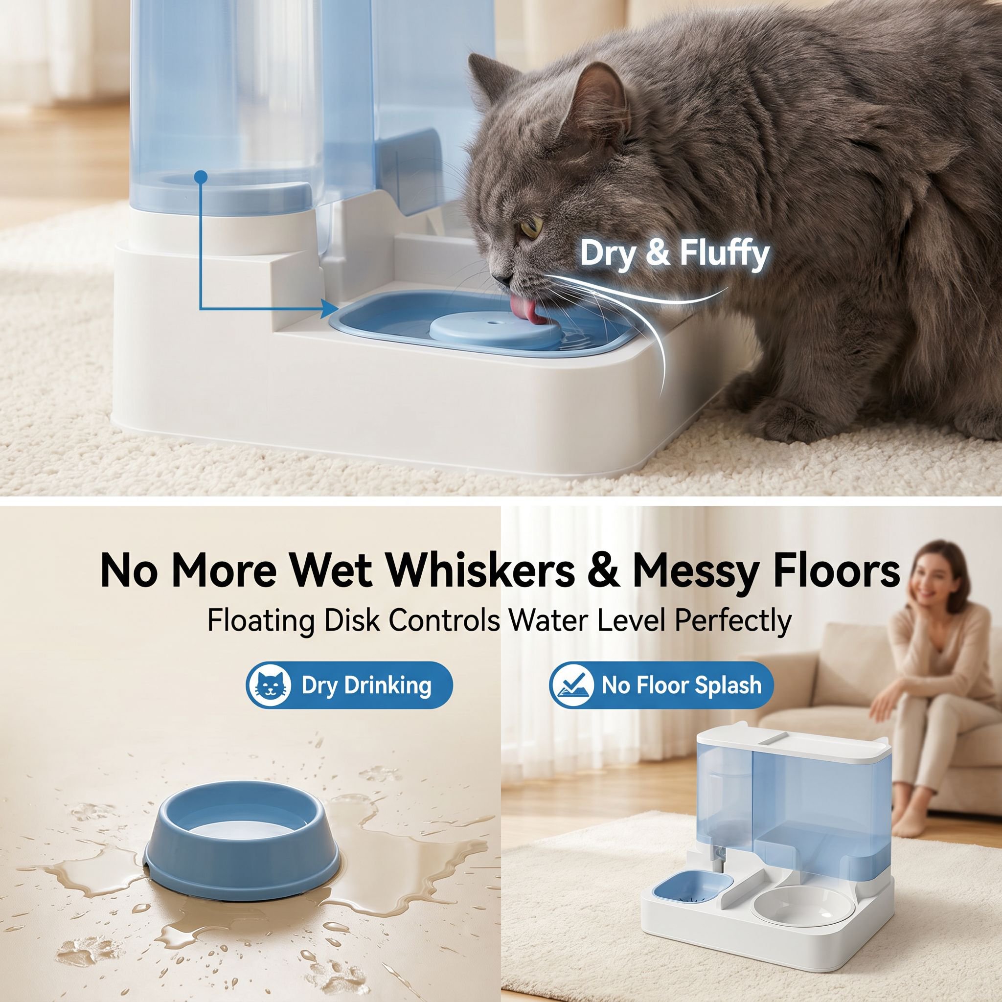 Integrated Pet Water Fountain