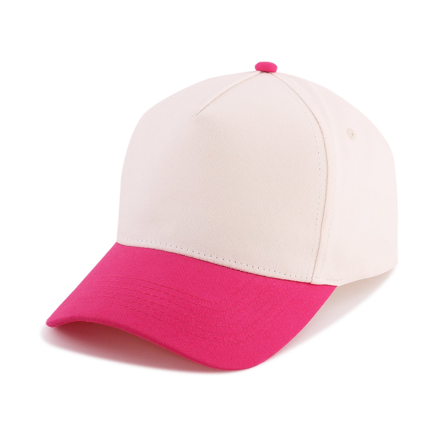 Color-block Structured Baseball Cap