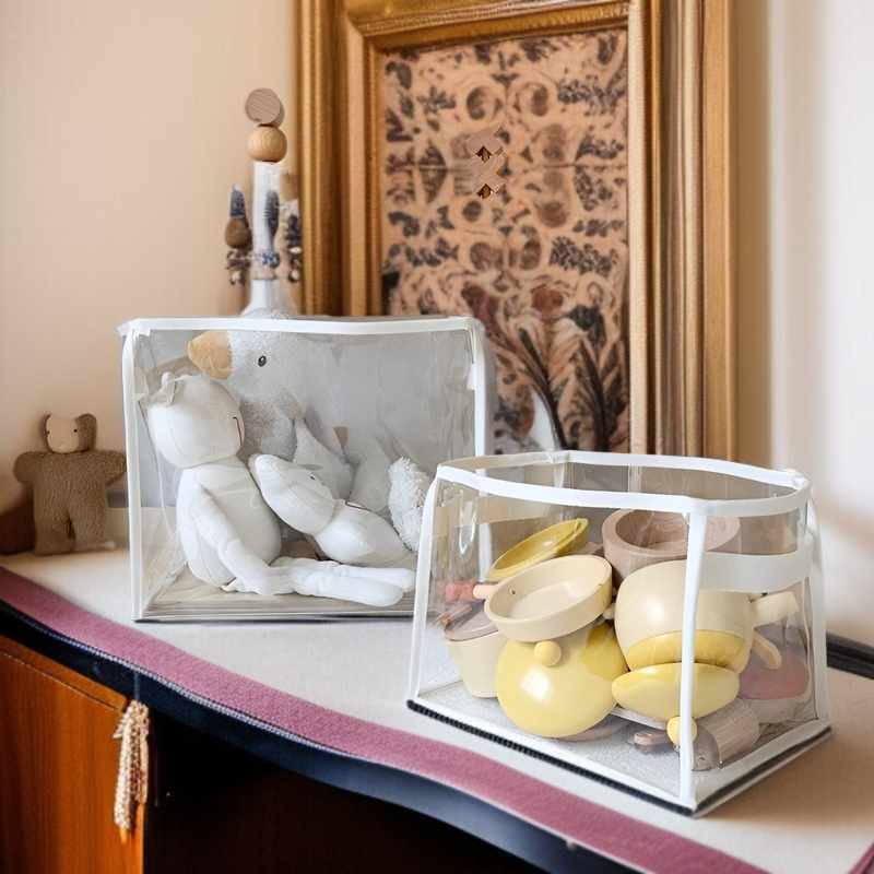 휴대용 손잡이 수납 바구니