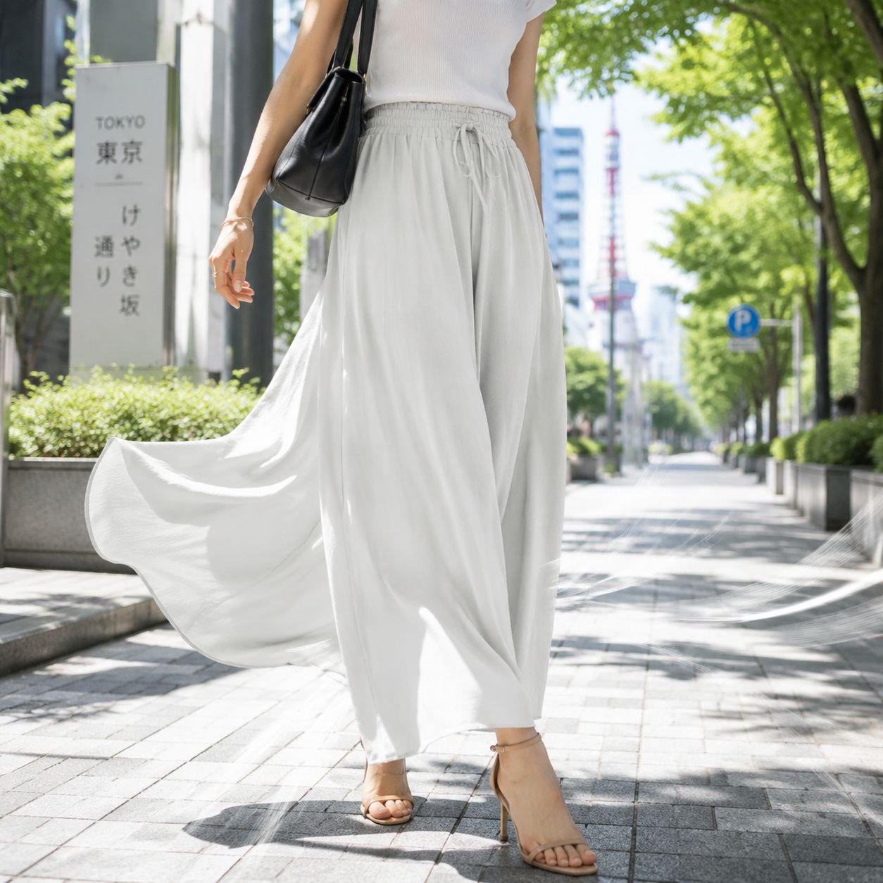 トレンド万能JC26SSルーズカジュアルパンツ