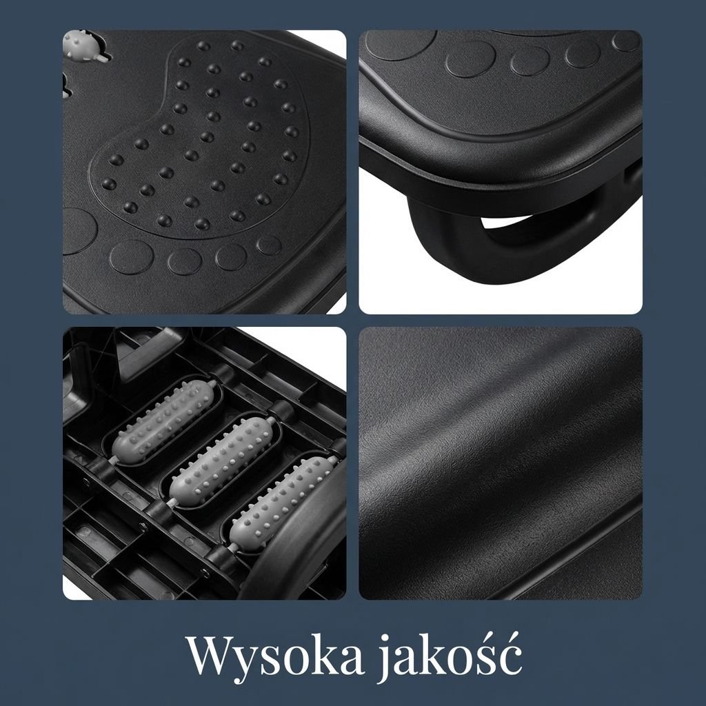 Podnóżek biurowy antypoślizgowy