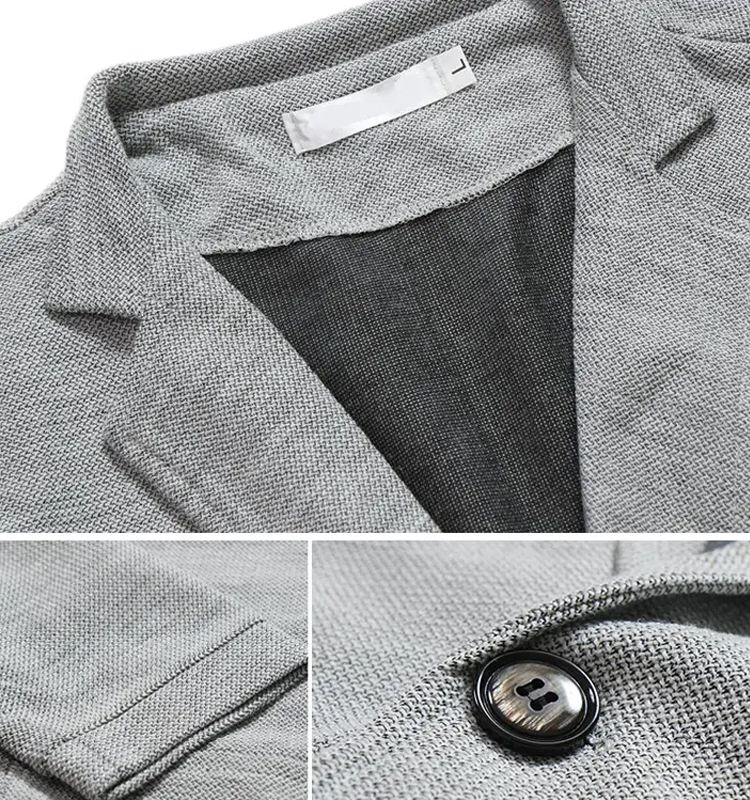 เสื้อสูทผู้ชายแบบติดกระดุมหนึ่งเม็ด