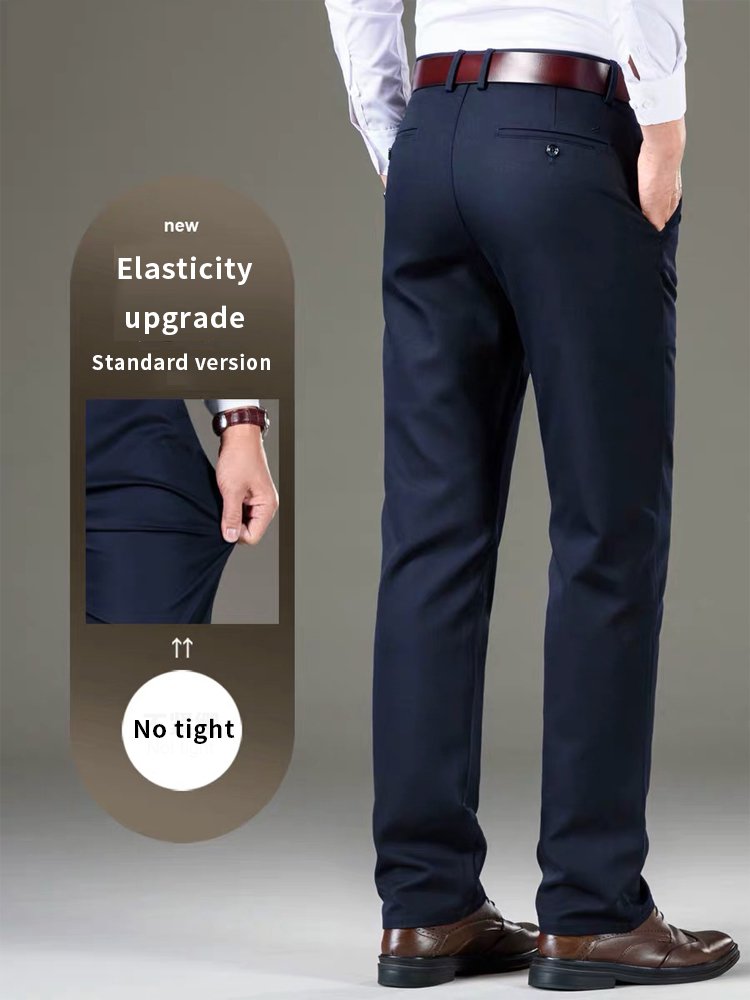 men’s ice silk suit pants