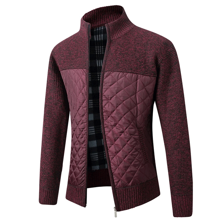 캐주얼 남성 울 방풍 코트