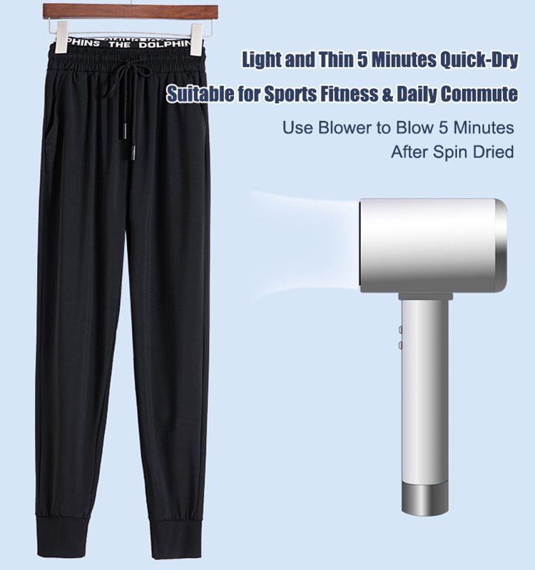 Women’s Elastic Ice Silk AC Pants