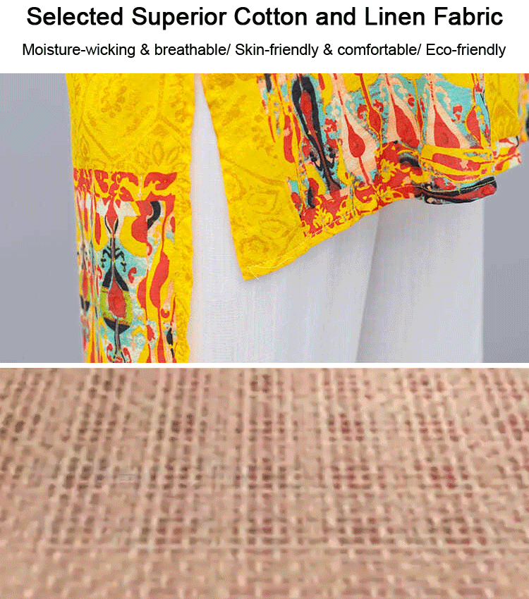 Women’s Printing Loose Shirt and Pants Set