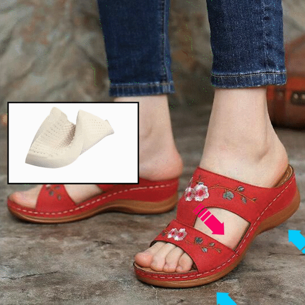 รองเท้าแตะกลวง