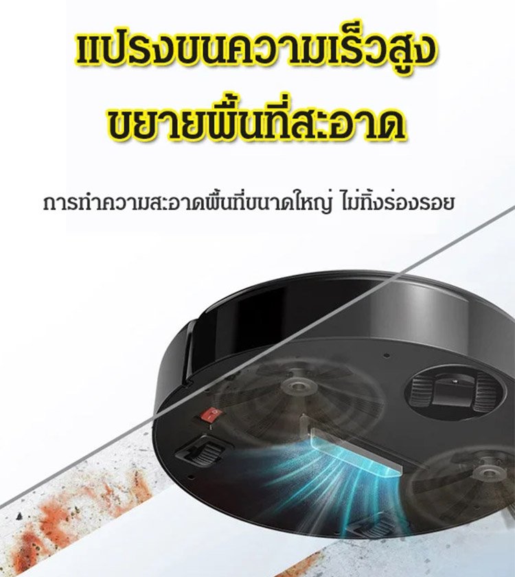 หุ่นยนต์กวาดอัจฉริยะ 3 ใน 1