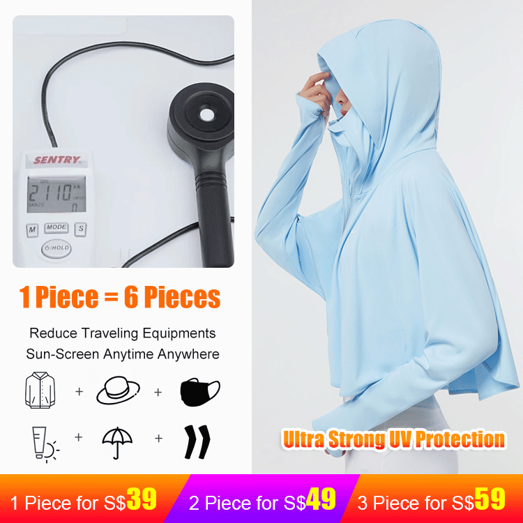 8 Degree Cooling Sun Protection Shirt